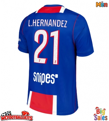 Paris Saint-Germain Lucas Hernandez #21 Replica Home Stadium Shirt 2026-27 Short Sleeve